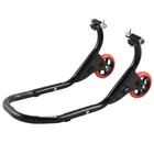 Béquille d'atelier leve moto avant réglable motocyclette universal noir