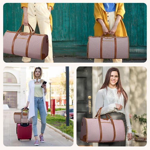 Garment Bag for Travel Convertible Carry-On Duffel with Shoe Compartment Wate... - Picture 6 of 7