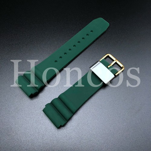 NEW 22MM BLUE RUBBER STRAP FITS FOR SEIKO DIVER'S WATCH WITH 22MM LUGS - Picture 32 of 73