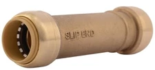 SharkBite 3/4 in. Push-to-Connect Brass Slip Coupling Fitting U3016LFA