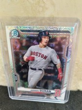 2021 Jarren Duran Bowman Mega Chrome Refractor BCP170-Red Sox-Nice!