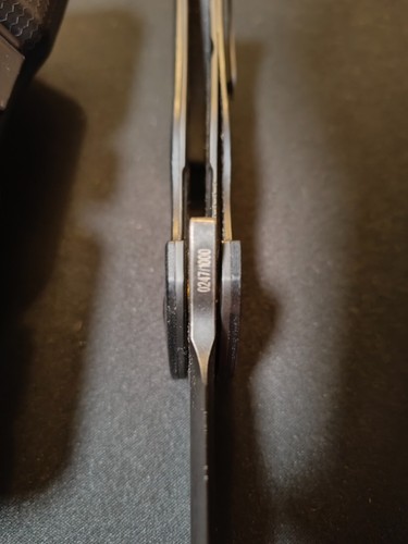 BROUS BLADES VR-71 G10 Edition Black ASW # 247 of 1000 EDC **RARE** - Picture 2 of 3