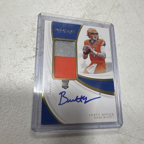 Brett Rypien Rookie auto patch lot of 5 cards (c8) - Picture 12 of 12