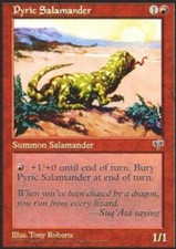 Pyric Salamander x4 - Mirage - NM-Mint, English - Mirage