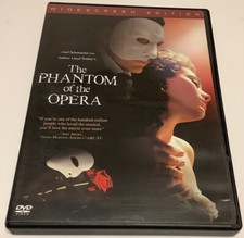 The Phantom of the Opera (DVD, 2004 Widescreen) Andrew Lloyd Webbers 