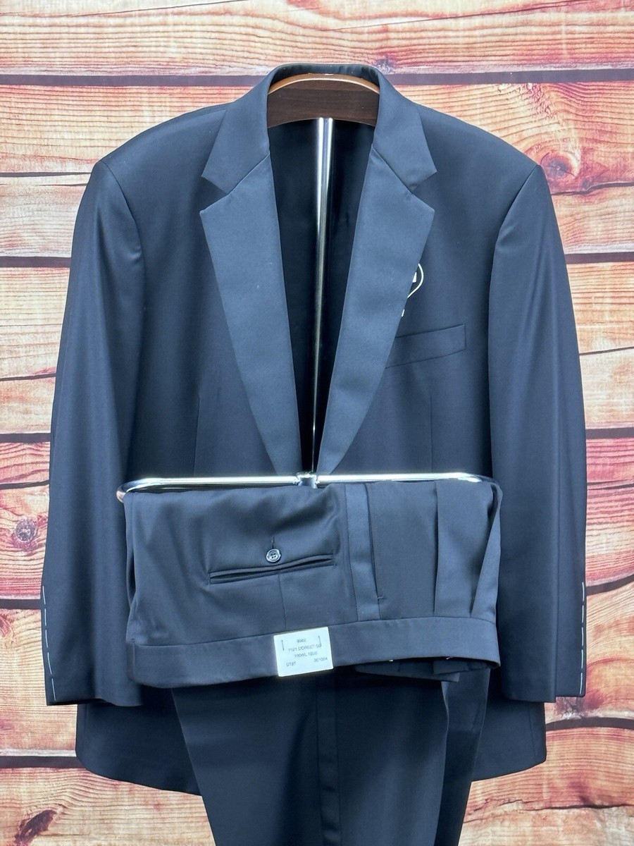 Brooks Brothers X Southwick Tuxedo Black Size 42 REGULAR 36W Suit