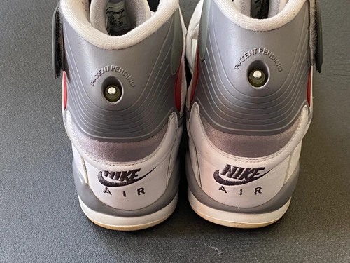 Nike Air Pressure 2016 White/Cement Grey 831279 100 US 12 UK 11 EUR 46 - Picture 5 of 13