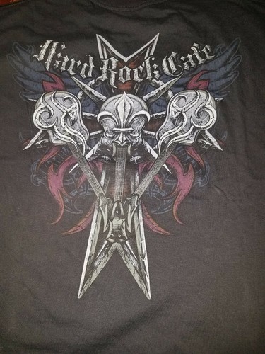 Hard Rock Cafe Washington DC Black T Shirt Triple Guitar X-Large NWT - Picture 7 of 12