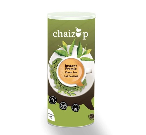 Unleash the Refreshing Taste: Chaizup Karak Cardamom/Elaichi Tea Premix, 1kg Can - Picture 3 of 3