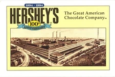 Pennsylvania Hershey's 100th The Great American Chocolate Company Postcard