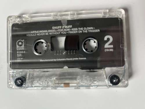 Enuff Z'Nuff ~ Self Title ~ Cassette Tape ~ 1989 ~ PLAY TESTED / SOUNDS GREAT! - Picture 5 of 6