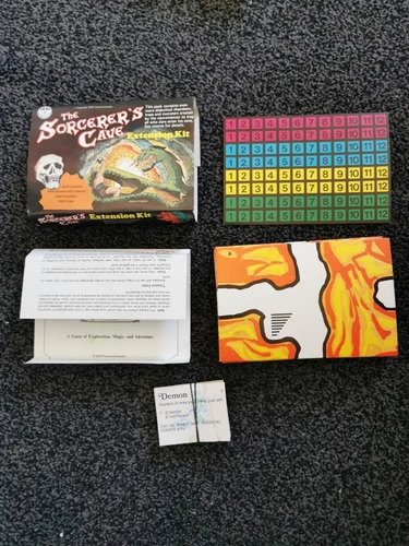 Sorcerer`s Cave. Very Rare Extension Kit!! with the original paper outer sleeve