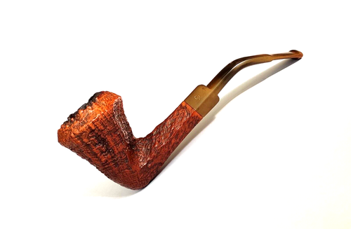 360 RING GRAIN! CHARATAN'S MAKE FREEHAND RELIEF EXTRA LARGE DUBLIN ESTATE PIPE - Afbeelding 1 van 12