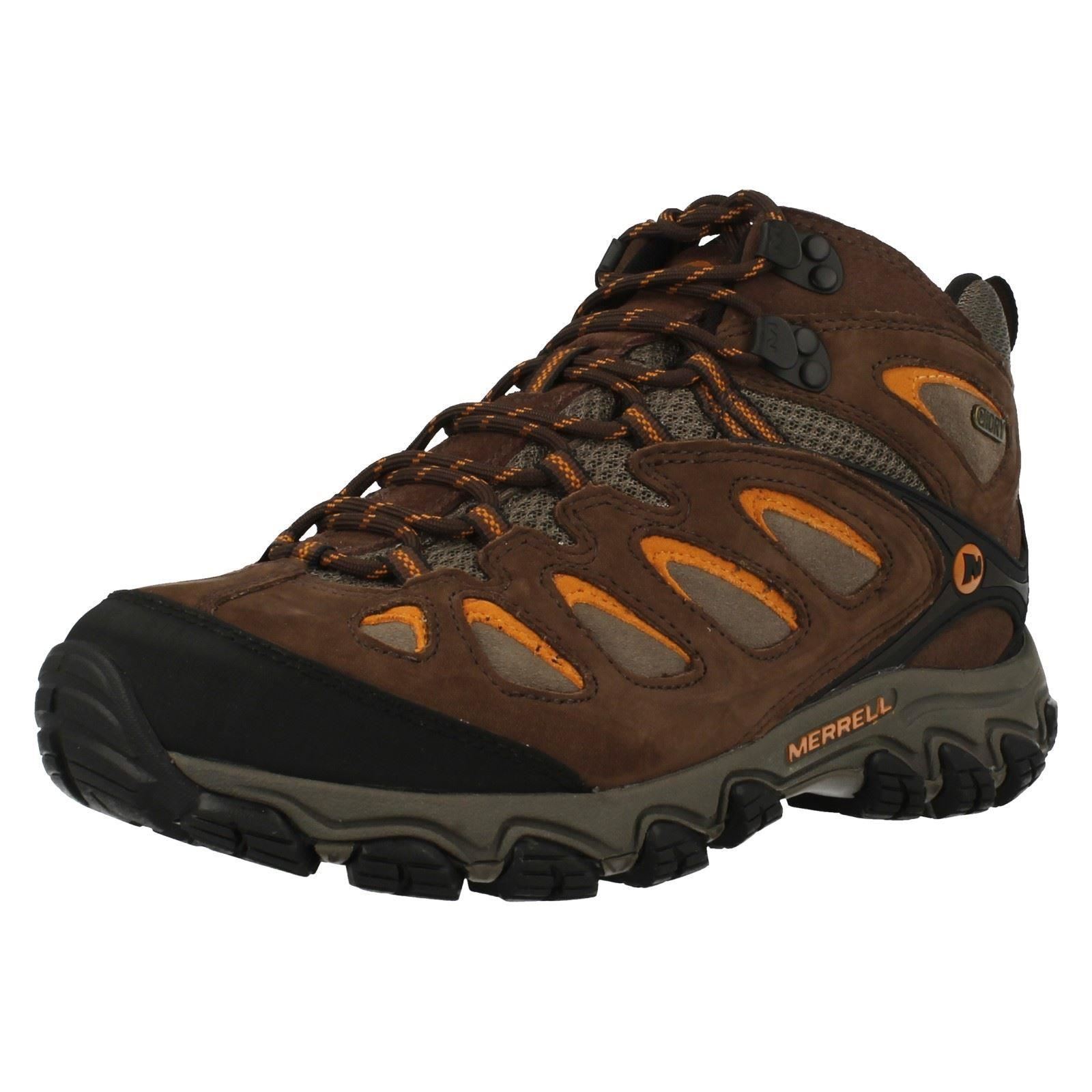 Merrell para Hombre Pulsate Medio Cordones Bota Impermeable Merrell para Hombre Pulsate Medio Cordones Bota Impermeable