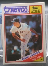 Roger Clemens (Red Sox) - 1988 Topps Revco #28