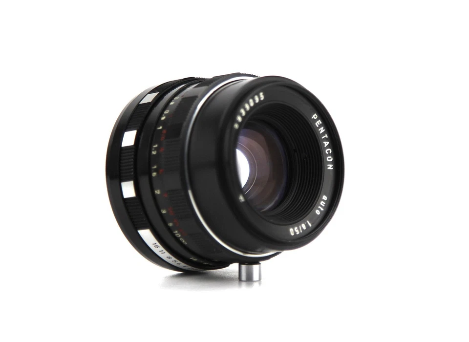 Lente PENTACON Auto 1.8/50 Lente Rápida Montaje M42 Lente DDR Zenit Praxis  Foto 2 de 4