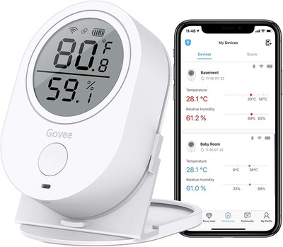 Govee Bluetooth Thermo-Hygrometer - Smart Home Temperature Humidity