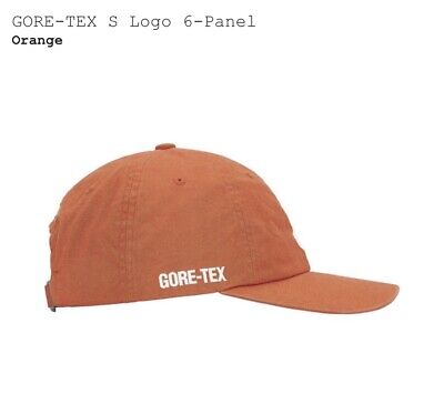 Supreme Gore-Tex S Logo 6-Panel Hat Orange (New) | eBay