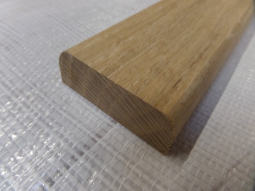 Oak hardwood garden bench slats 60cm ( 2 ft) x 55mm x 20mm 1 seater - Picture 8 of 12