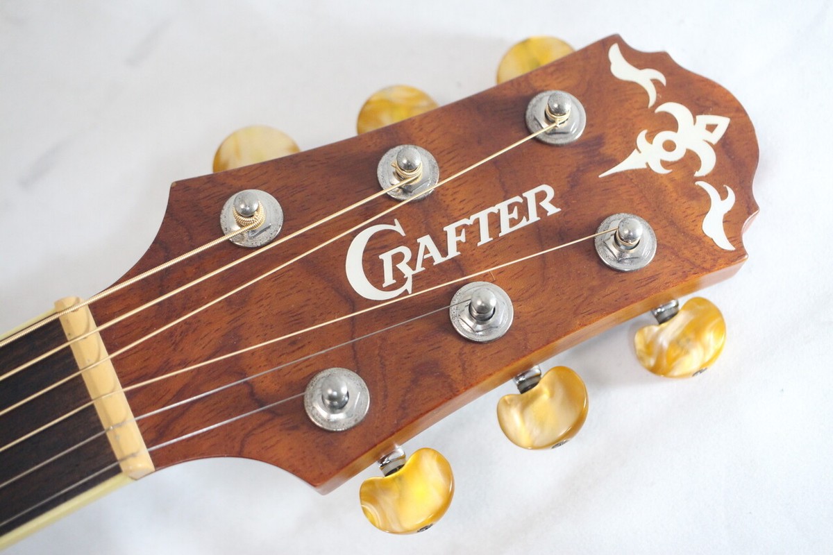クラフター ギター CRAFTER フラワー インレイ WF-BUBINGA クラフター ギター CRAFTER フラワー インレイ WF-BUBINGA