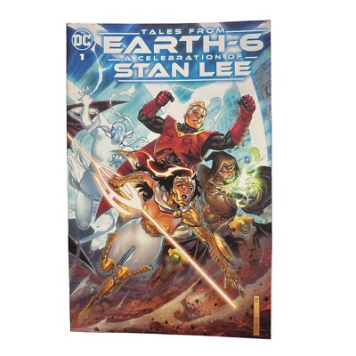 Tales From Earth-6 Celebration of Stan Lee #1 cover A Cheung JLA DC Batman Flash