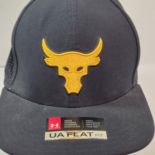 Under Armour Rock Supervent UA Flat Baseball Cap OSFM Snapback BNWT 2016 - Picture 2 of 7