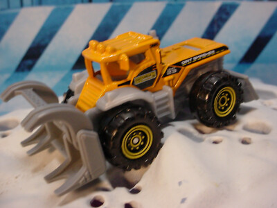 Matchbox Construction Dirt Smasher 2014 - Modèle 46/120 Jaune Et Noir - Jouet Neuf Sous Blister