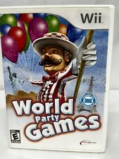 World Party Games (Nintendo Wii, 2009) Complete Tested Working - Free Ship