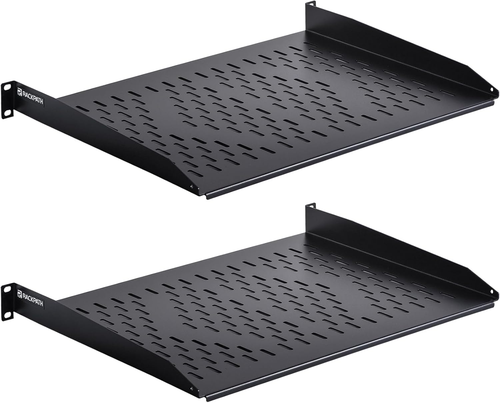 1U Cantilever Universal Rack Shelf - 14In Deep – Rackmount Shelf for 19’’ Av/Net - Afbeelding 1 van 6