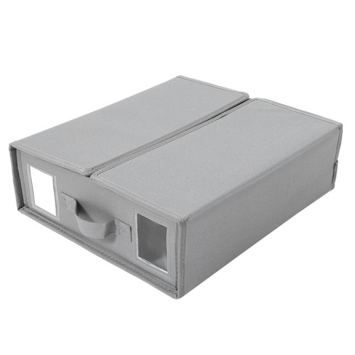 Scatola Portaoggetti Armadio Cestini Letto Organizer Abbigliamento Biancheria da Letto Contenitori - Foto 2 di 12
