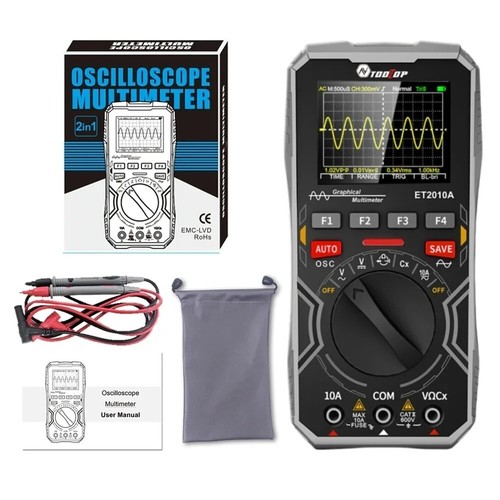 2 IN 1 Digital Oscilloscope Multimeter 2.5Msps 1MHz Portable Multifunctional - Picture 8 of 10