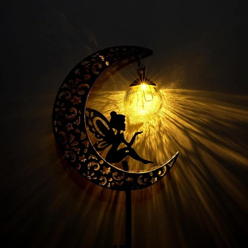 SOLAR LED Außen Stecklampe Flammen Deko Design Erdspieß Leuchte Garten Lampen - Bild 3 von 13