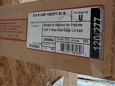 Lithonia ELA R LRIS Rough-in box 259884 (V2CW)