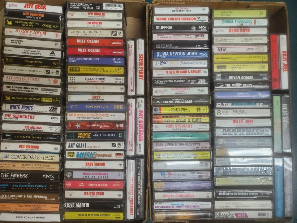 Cassette Tapes 3/$9.99 YOU CHOOSE!! Pop Rock R&B 50s 60s 70s 80s 90s - Image 2 of 4