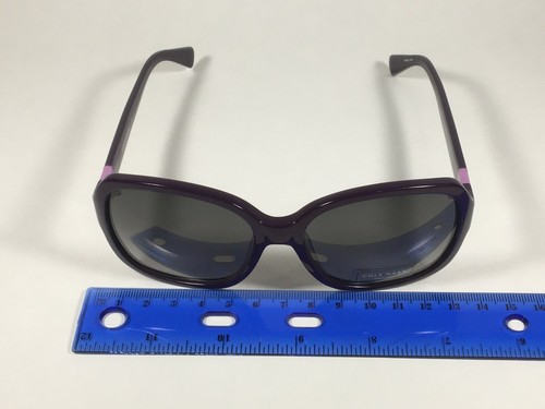 Cole Haan Women CH7001 513 Butterfly Sunglasses Purple Frame Gray Gradient 56mm - Picture 11 of 12