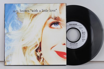 7'' Single - SAM BROWN - With A Little Love - A&M Records 1990