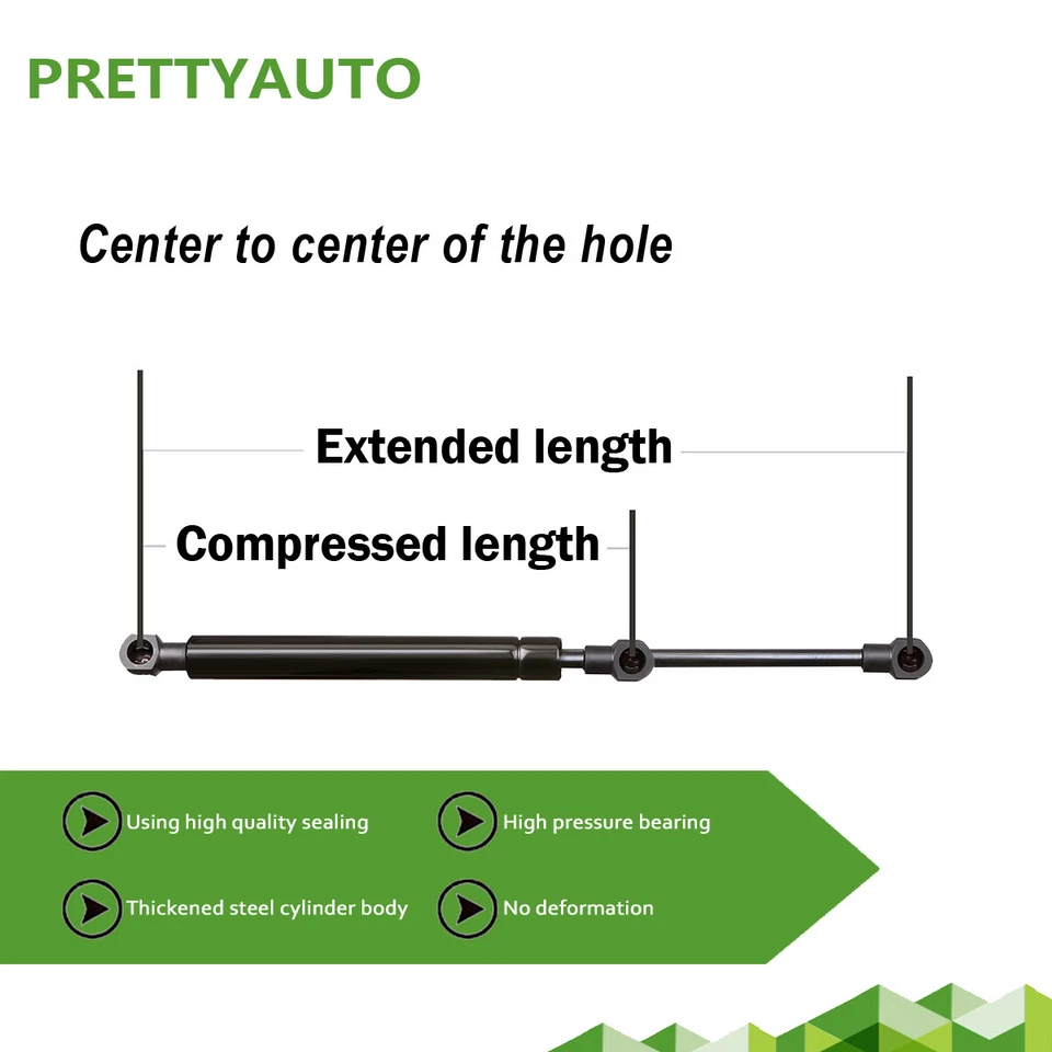 2Pcs Hood Gas Springs Lift Supports Struts Shocks For 2004-2008 Acura TL 6351 Foto 4 de 4