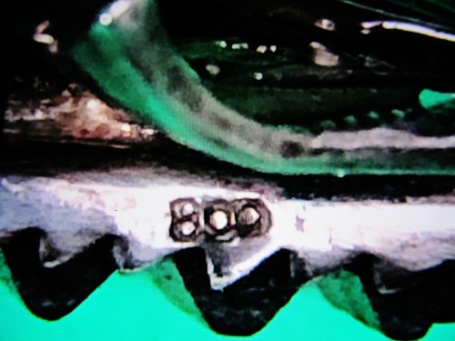 Fantastici occhiali portatili unici nel loro genere argento 800 dalla Germania XIX secolo. - Foto 12 di 12