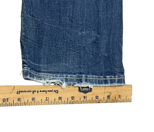 Pantalones de mezclilla para mujer Miss Me Bootcut azules desgastados talla 31 - Imagen 10 de 14