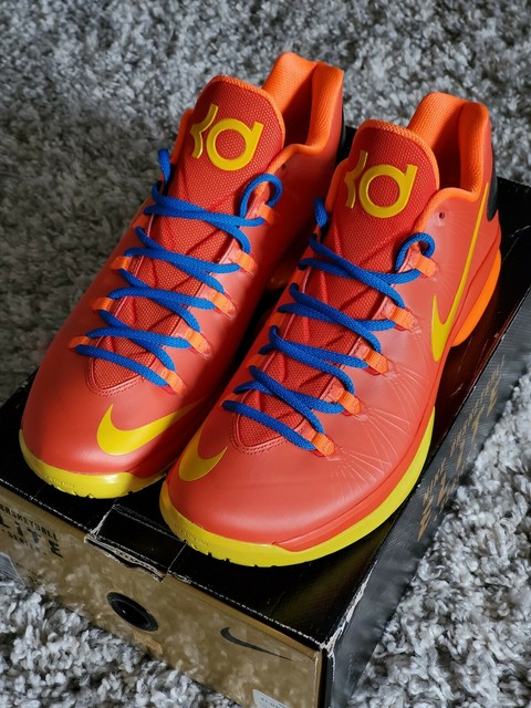 nike kevin durant 4 elite yellow
