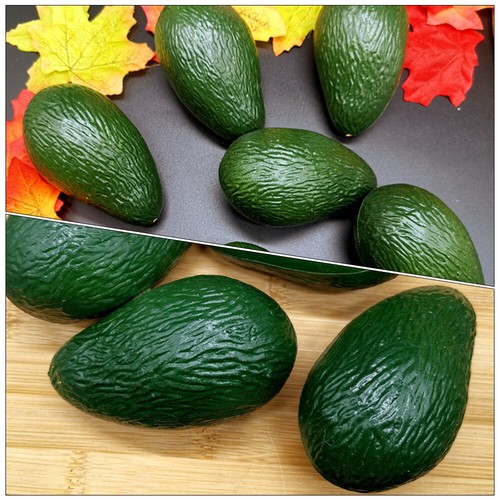 3 Pcs Avocado -Spielzeug Avocadofiguren Avocado- Aus Kunststoff Kind - Bild 11 von 12