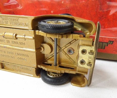 Models of Yesteryear - Y11 Lagonda gold / orange with brass wheels - Bild 6 von 6