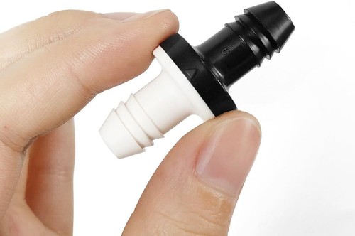 3/8 Zoll 10 mm Inline Vakuum Stachel Rückschlagventil 1 Stück/2 Stück/5 Stück ABS Einweg Wasser... - Bild 3 von 3