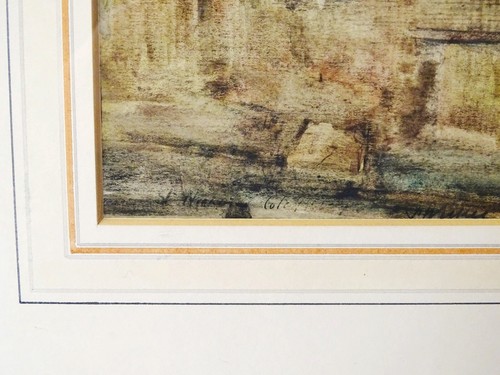 St Nicholas Cole Abbey London James Wilkie original art signed framed painting - Picture 2 of 5