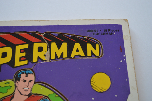 1976 PLAYSKOOL SUPERMAN 18 Piece Wooden Puzzle - Picture 3 of 10