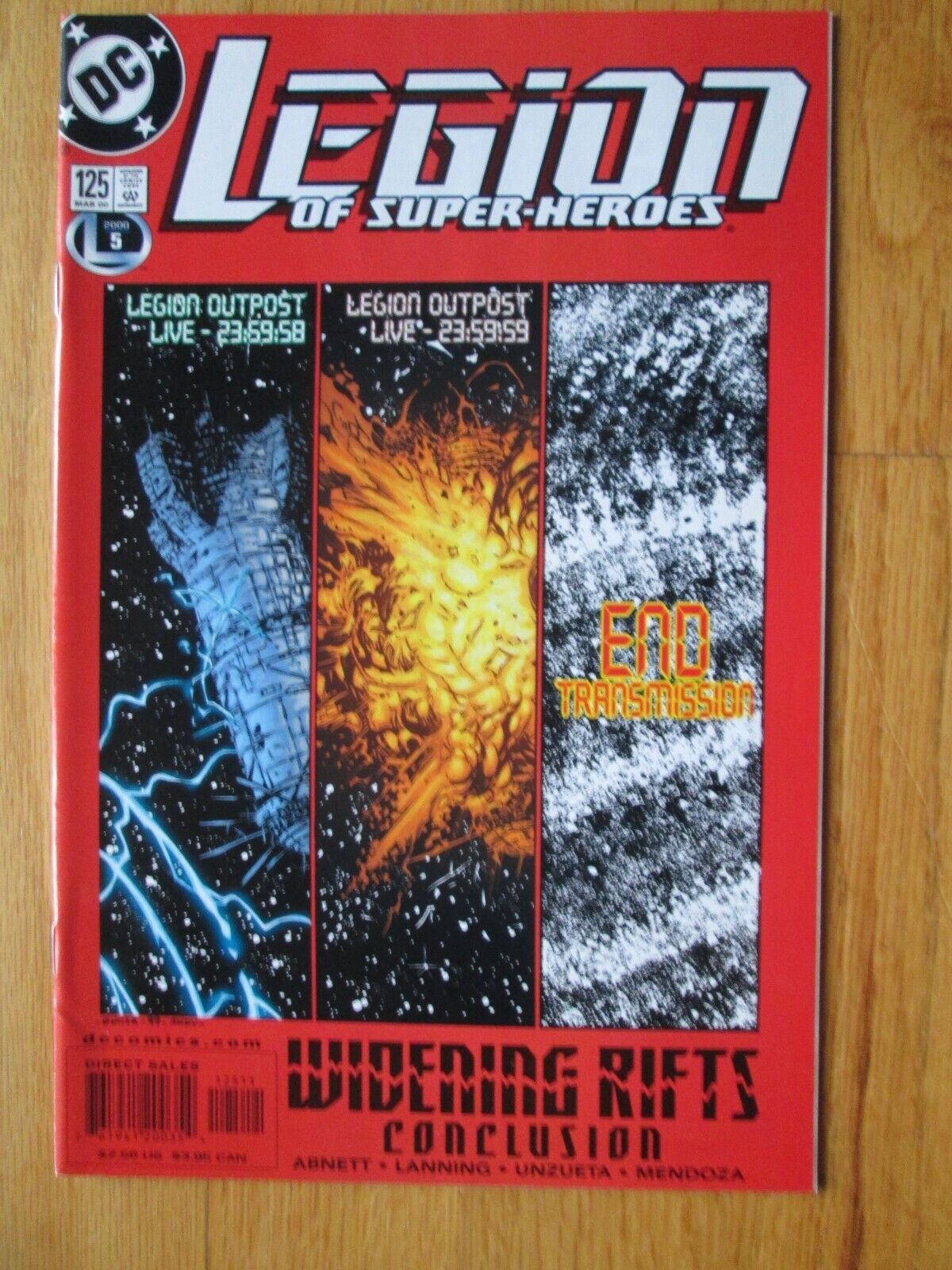 LEGION OF SUPER-HEROES #125 * Last Issue * 2000