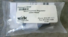 Restek 25020 Backpressure Regulator: flow-through, 5 μL internal volume