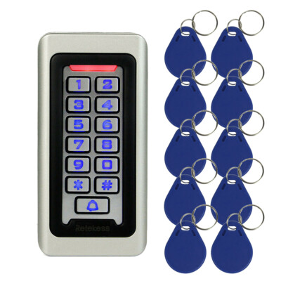 Keypad Access Control System Door Access Control Lock 10 Keyfobs Office Home Ebay Keypad Access Control System Door Access Control Lock 10 Keyfobs Office Home Ebay