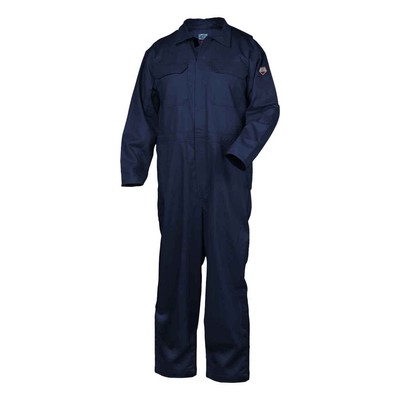 Black Stallion CF2215-NV Deluxe FR Cotton Coverall Arc Rated Navy Medium