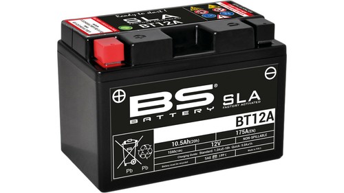 SLA Batterie wartungsfrei Aprilia RSV4, Tuono 1000-1100ccm YT12A-BS  - Bild 1 von 1